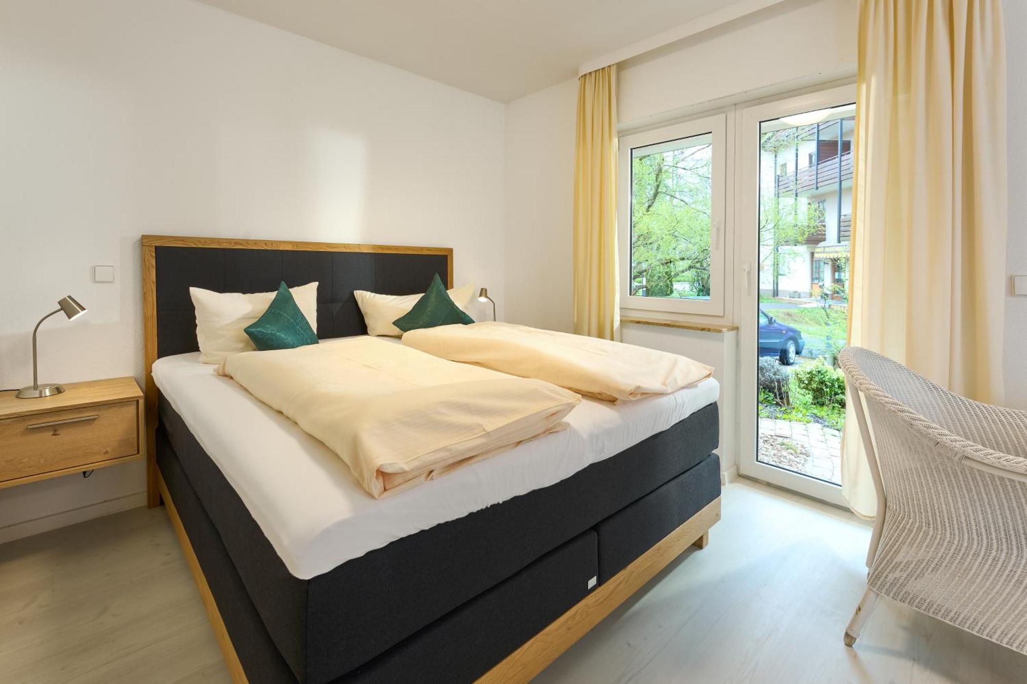 באד קרוצינגן Thermen Appartements Gabriela, Appartement 24 Qm מראה חיצוני תמונה